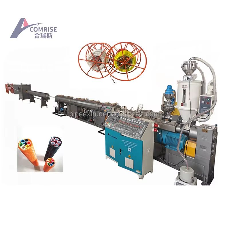 波形視管パイプ押出機